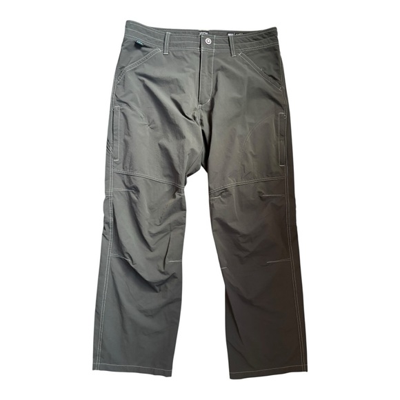 Kuhl Revolvr Outdoor Hiking Pant Dark Grey Lightweight Size 36x30 - Picture 1 of 13